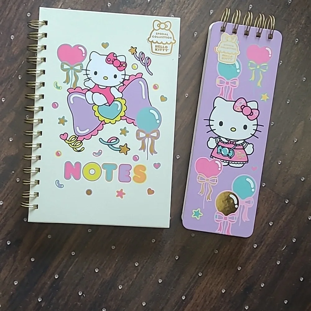 Hello Kitty Spiral Notebook and Notepad Set - Picture 5 of 12